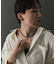SMELLY so’　onyx mantel necklace