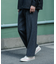 『MADE IN JAPAN』 new basic ウールフラノビーバーワイドスラックス