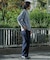 『MADE IN JAPAN』 new basic ウールフラノビーバーワイドスラックス