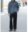 『MADE IN JAPAN』 new basic ウールフラノビーバーワイドスラックス