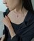 SMELLY so’　blue chalcedony  necklace