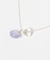 SMELLY so’　blue chalcedony  necklace