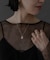 SMELLY so’　rectangle plate necklace