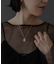 SMELLY so’　rectangle plate necklace