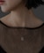 SMELLY so’　rectangle plate necklace