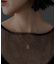 SMELLY so’　rectangle plate necklace
