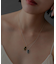 SMELLY so’　rectangle plate necklace