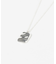 SMELLY so’　rectangle plate necklace