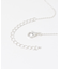 SMELLY so’　rectangle plate necklace