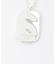 SMELLY so’　rectangle plate necklace