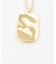 SMELLY so’　rectangle plate necklace