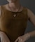 SMELLY so’　oval plate cord necklace