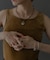 SMELLY so’　oval plate cord necklace