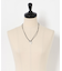 SMELLY so’　oval plate cord necklace