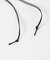 SMELLY so’　oval plate cord necklace