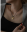 SMELLY so’　oval plate cord necklace