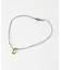 SMELLY so’　oval plate cord necklace