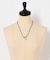 SMELLY so’　oval plate cord necklace