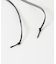 SMELLY so’　oval plate cord necklace