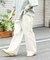 カツラギペインターワイドパンツ
