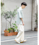 カツラギペインターワイドパンツ