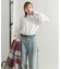 ボリュースリーブハイネックブラウス
