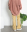 サイドスリットフレアパンツ