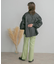 サイドスリットフレアパンツ
