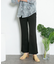サイドスリットフレアパンツ