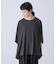 コットンシアーワイドカットソー