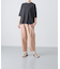 ハイツイストコットン半袖Tシャツ
