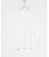 ハイツイストコットン半袖Tシャツ