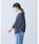 ボートネック7分袖ワイドカットソー