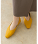 やわらかVカットフラットシューズ