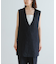new basic　リネンチュニックベスト