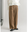 『2サイズ展開』タックストレートスラックス