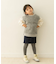 クルーネックミニ裏毛ベスト(KIDS)