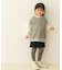 クルーネックミニ裏毛ベスト(KIDS)