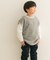 クルーネックミニ裏毛ベスト(KIDS)