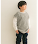 クルーネックミニ裏毛ベスト(KIDS)