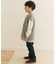 クルーネックミニ裏毛ベスト(KIDS)