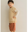 クルーネックミニ裏毛ベスト(KIDS)