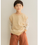 クルーネックミニ裏毛ベスト(KIDS)