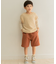 クルーネックミニ裏毛ベスト(KIDS)