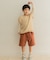 クルーネックミニ裏毛ベスト(KIDS)