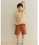 クルーネックミニ裏毛ベスト(KIDS)