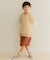 クルーネックミニ裏毛ベスト(KIDS)