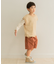 クルーネックミニ裏毛ベスト(KIDS)