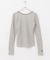 GREEN BUTTER　Two-way Stripe Patch T-shirts