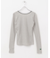 GREEN BUTTER　Two-way Stripe Patch T-shirts